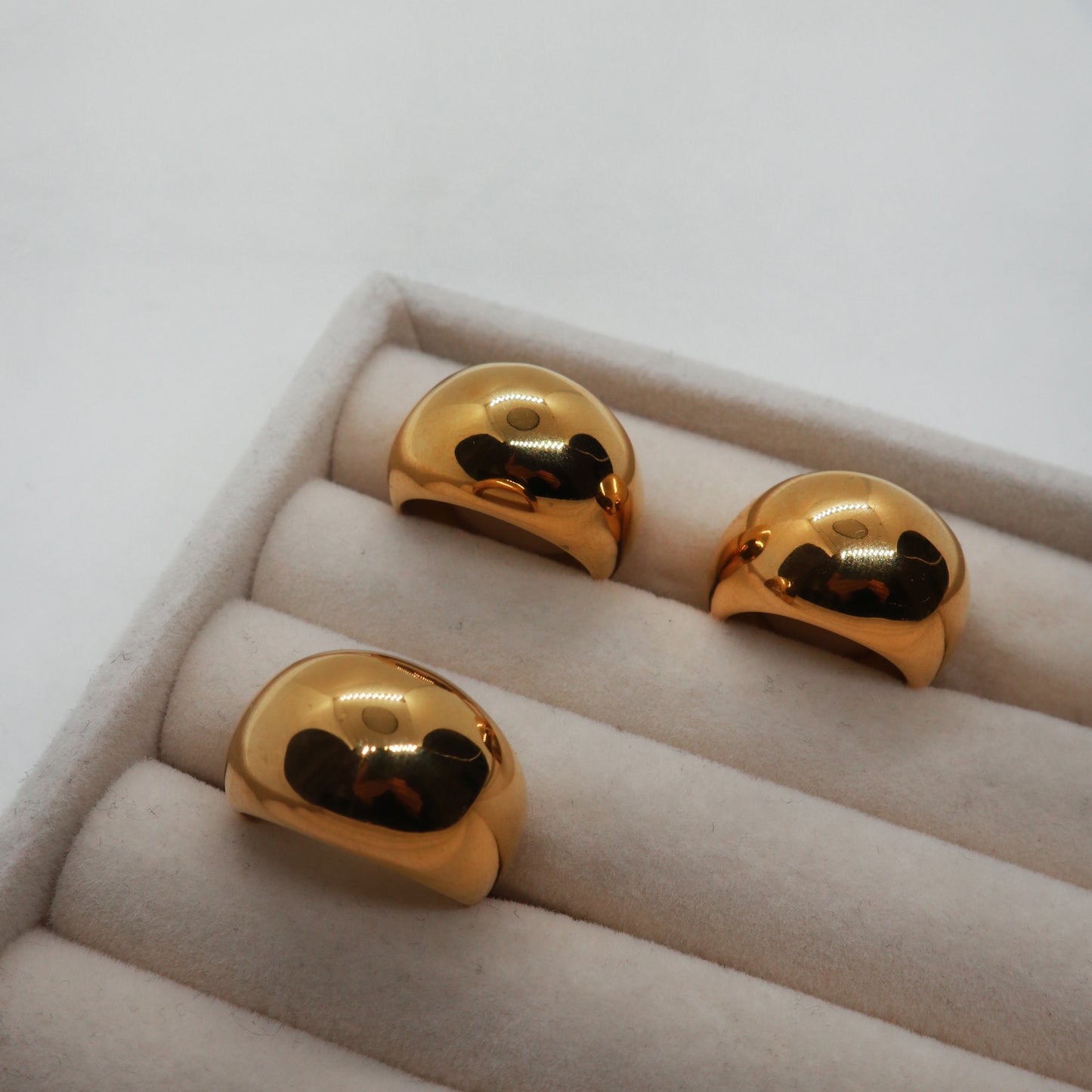 Big bold gold ring